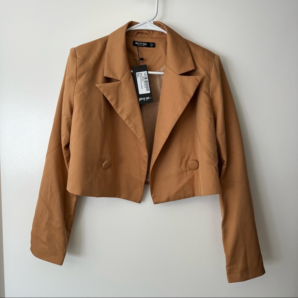 Cropped Blazer Jacket